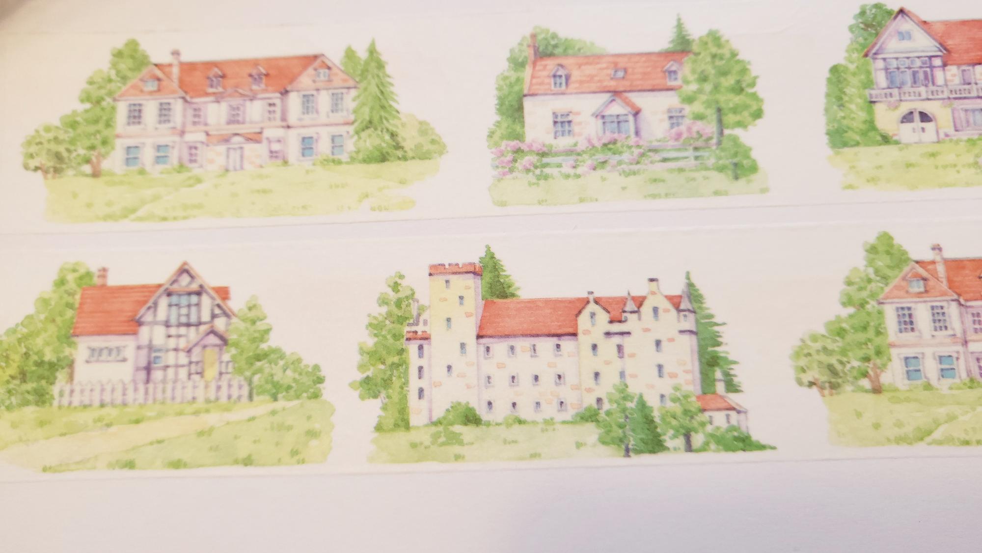 Design Washi Tape Houses